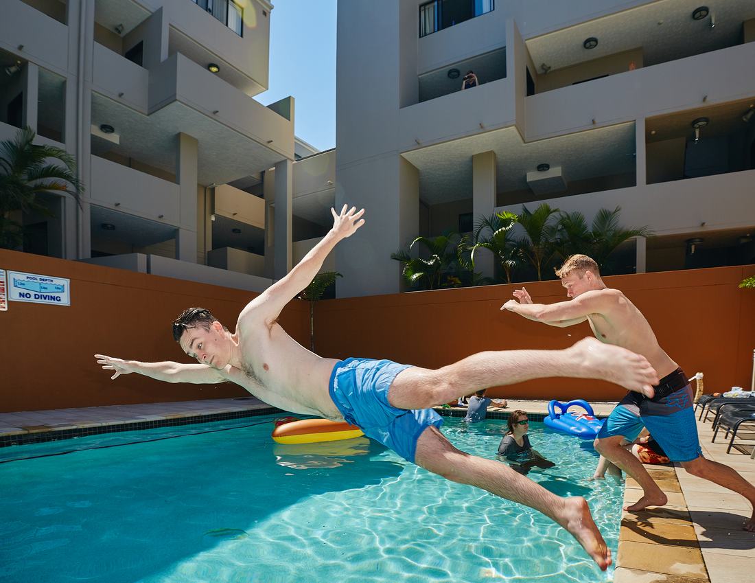 Fun in the pool